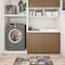 World Rug Gallery Antifatigue Mat, 30 in L x 18 in W, 0.47 in Thickness, Graphic, Brown 885BROWN18X30 - alternate 1